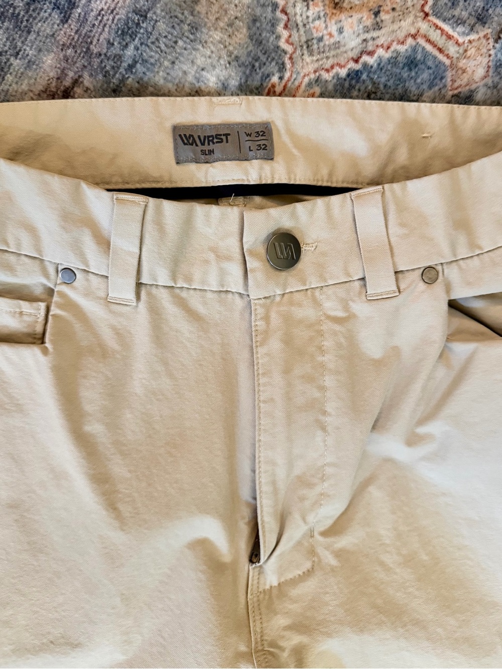 VRST Slim Men's Khaki Chinos - Tan